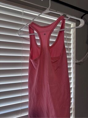 lululemon athletica Pink Racerback Tank Top